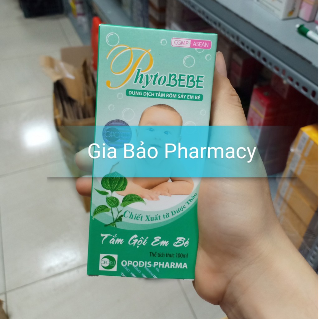 PHYTOBEBE 100ml chăm sóc cơ thể bé yêu mỗi ngày