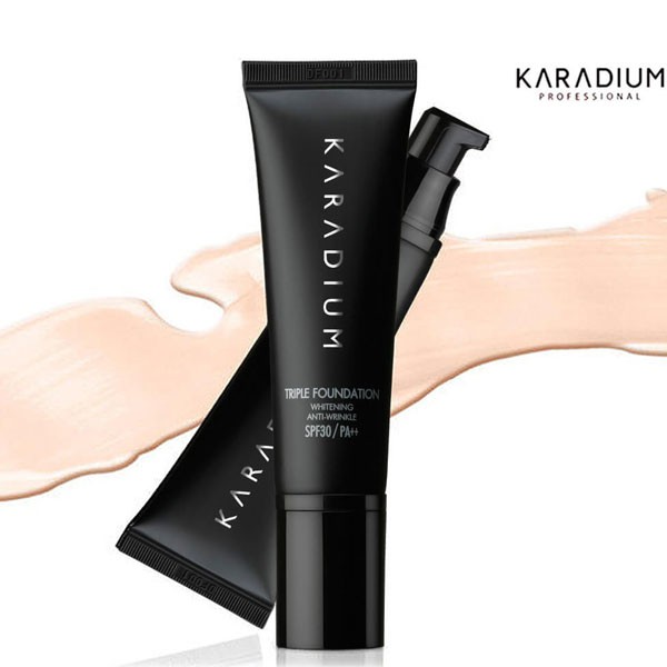 Kem nền giúp mịn da Karadium Triple Foundation SPF30 PA++