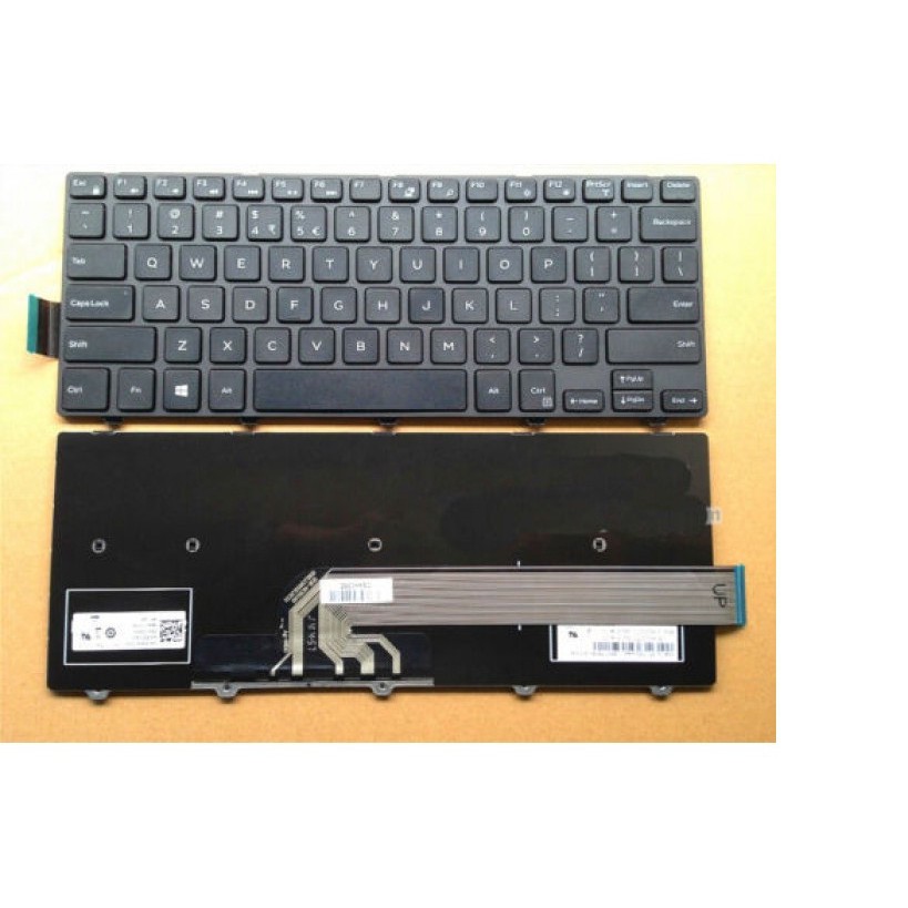 Bàn phím laptop Dell Inspiron 14 3000 Series 3441 (Đen) - Hàng nhập khẩu