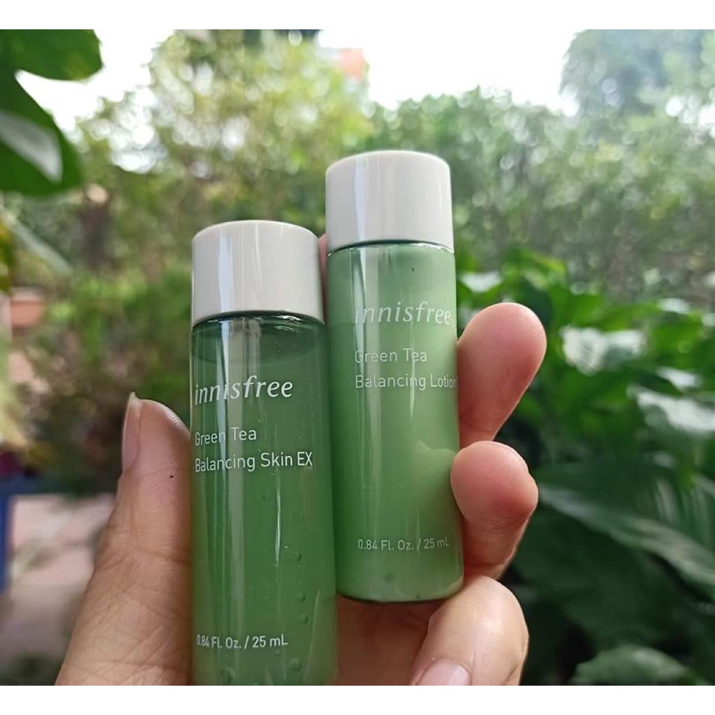 bộ kem trắng da innisfree xanh 6 món có bán sỉ ( Mỹ Phẩm Mix )