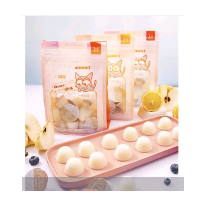 Pudding sữa dê bổ sung canxi cho mèo lớn và mèo con viên 15gr