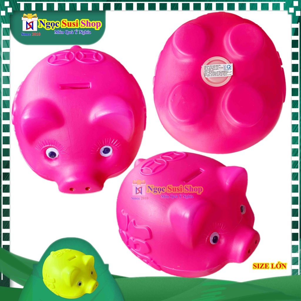 HEO ĐẤT NHỰA TIẾT KIỆM SIÊU BỀN SIÊU ĐẸP [ MUA CHỌN SIZE]