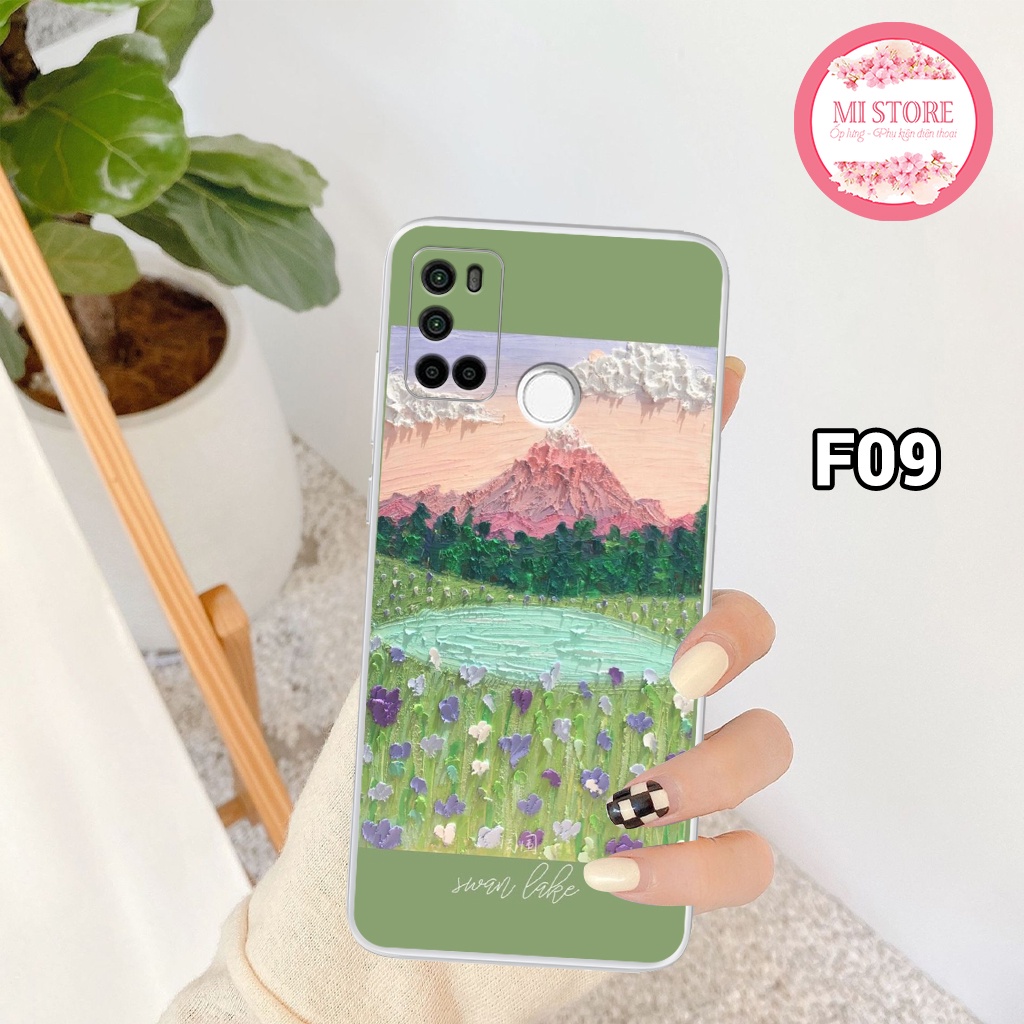 Ốp lưng điện thoại VSMART Joy 3/ Joy 4/ Live 4/ Star 3/ Star 4/ Star 5 in hình đồng hoa vintage nhẹ nhàng