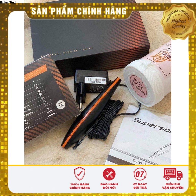Máy Super Sonic Nhẹ Nhất Thế Giới/ Máy Phun Xăm DCPX-NTA