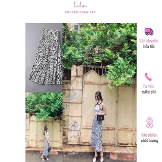 Chân váy dài, chân váy xếp ly, váy stradivarius hàng auth cạp khoá