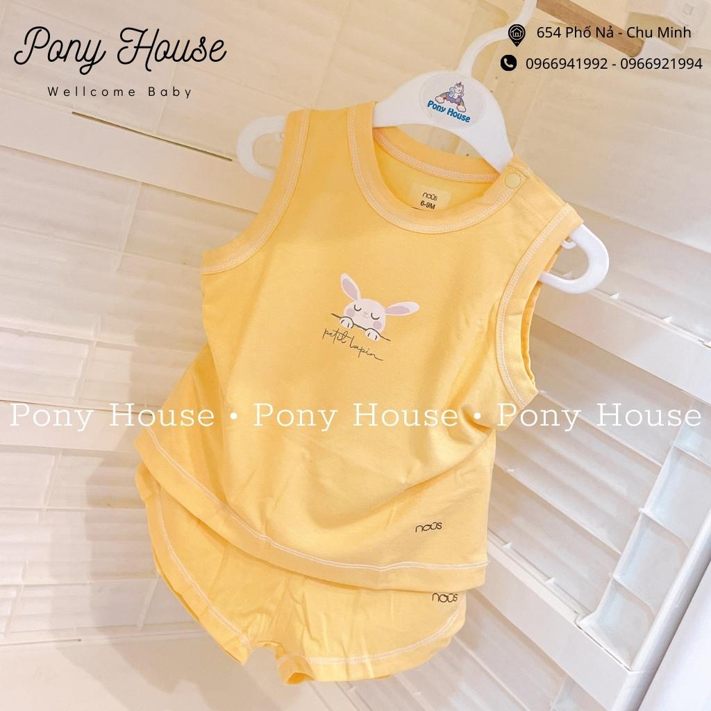 Bộ Ba Lỗ Nous - Bộ Quần Áo 3 Lỗ NU Petit Siêu Mềm, Mịn, Mát Cho Bé Trai Size 6-9M Đến 18-24M (Mẫu Mới 2022)