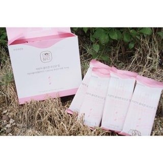 Hộp giấy hồng trắng