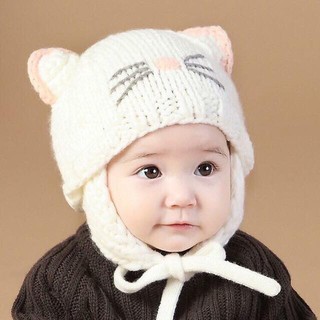[CHỌN SIZE: 0-1 TUỔI, 1-3 TUỔI] MŨ LEN CHO BÉ SIÊU DỄ THƯƠNG CHO BÉ