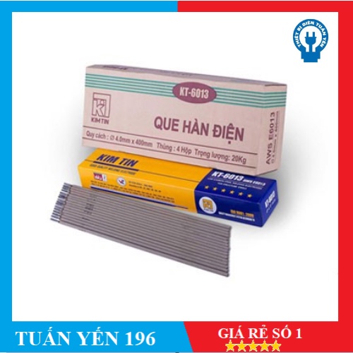 1 hộp Que Hàn Kim Tín 2,6. 3,2 Ly [tuấn Yến]