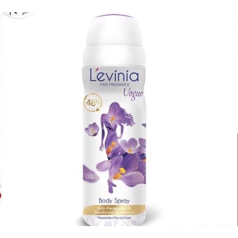 XỊT KHỬ MÙI LEVINIA 200ML