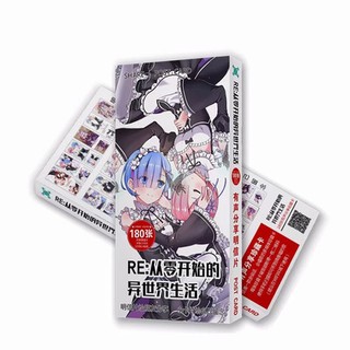 Hộp Postcard Re:Zero Manga Anime - Bưu thiếp bìa cứng
