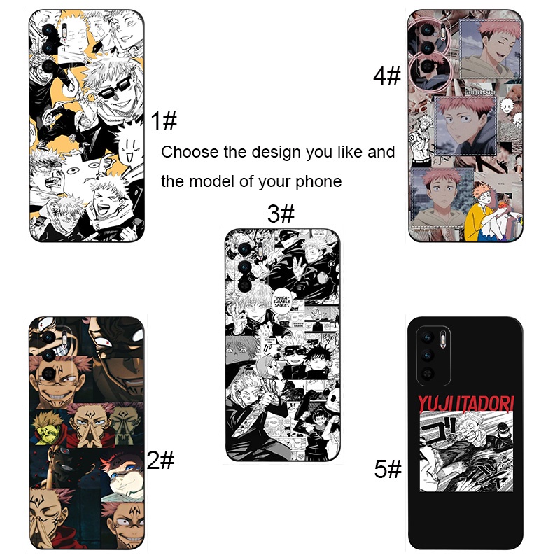 Ốp Điện Thoại Mềm Hình Anime Cho Samsung Galaxy J730 J7 J6 J4 J5 J2 Prime Core Pro J4+ J6+ J8 2018 VX159 Jujutsu Kaisen Yuji Itadori