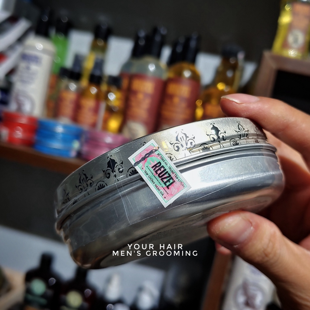 Sáp tạo kiểu Reuzel Concrete Hold Matte Pomade - 35g &amp; 113g