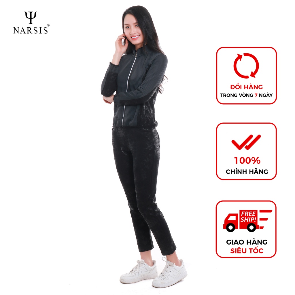Bộ đồ nữ cao cấp Narsis M6077 trẻ trung năng động, chất liệu cao cấp cực mềm mại thông thoáng