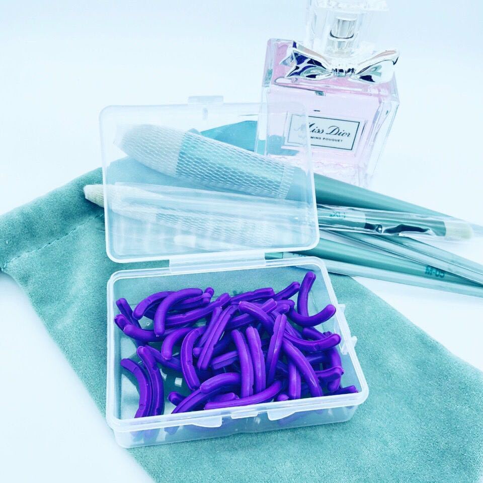 ♨♞❈Còn hàng trong vài giây, đóng hộp 50 dụng cụ uốn mi, đệm gel thay thế, vòng nối mi, đệm dải cao su silicon đàn hồi cao, dụng cụ làm đẹp lông mày | BigBuy360 - bigbuy360.vn