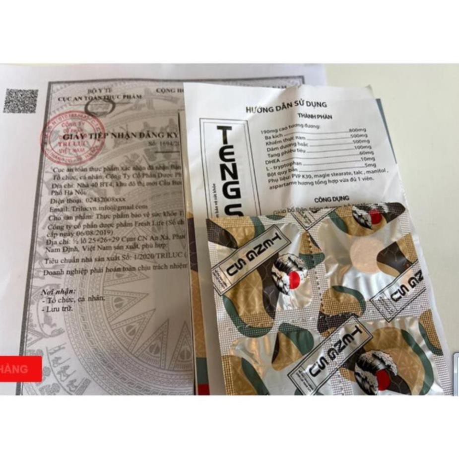 Viên Ngậm Sinh Lý Nhật Bản Teng Su Cho Nam Chính Hãng - Tăng Cường Sinh Lý Nam Giới | BigBuy360 - bigbuy360.vn