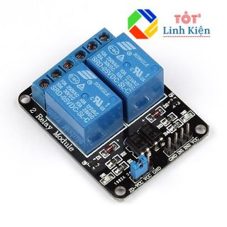 Module Relay 2 Kênh 5V 220V 10A
