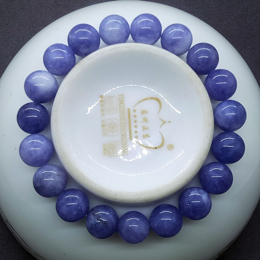 Vòng Tay Chuỗi Hạt Hoa Oải Hương Tím 6-12mm