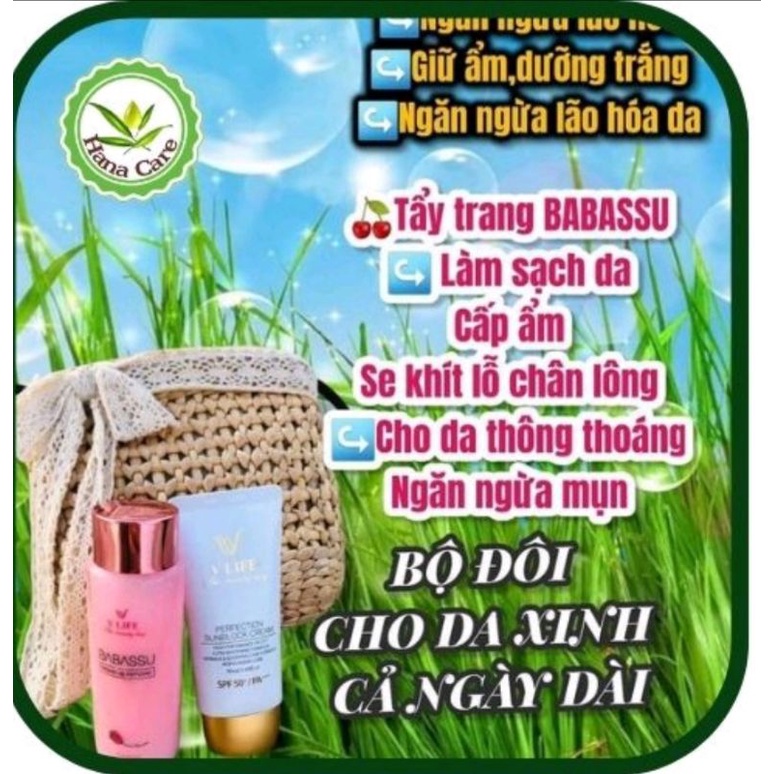 Tẩy trang BABASSU Vlife [HÀNG CHÍNH HÃNG] | BigBuy360 - bigbuy360.vn