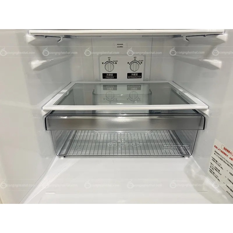 Tủ lạnh Mitsubishi MR-P15F-W 146L - Hàng nội địa Nhật - Mới 100% - Bảo hành điện tử 24 tháng