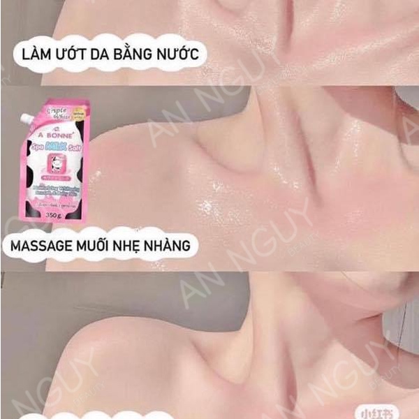 Muối tắm tẩy tế bào chết bò Abonne Thái Lan 350g
