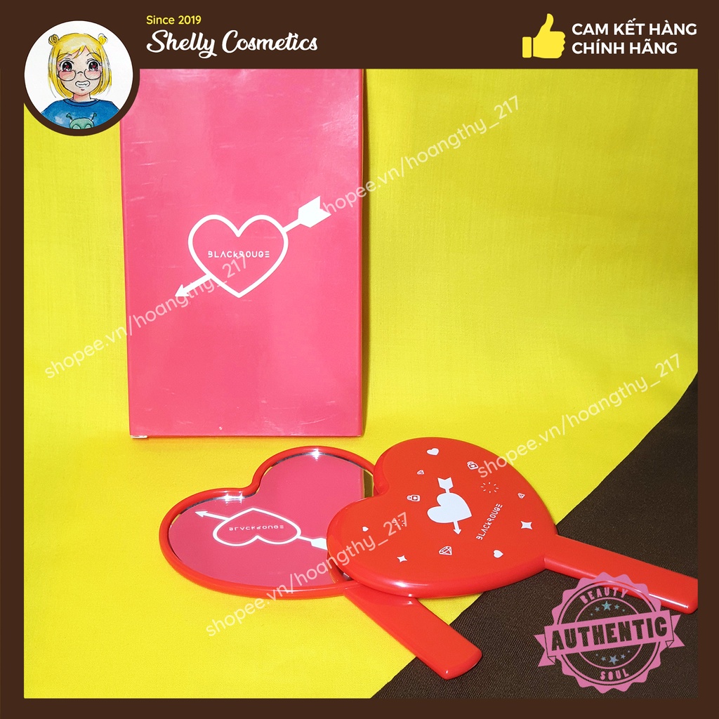 Gương cầm tay Black Rouge mini xinh xắn