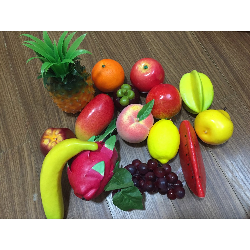 Mô hình quả trái cây cao cấp đẹp túi hoa quả đẹp