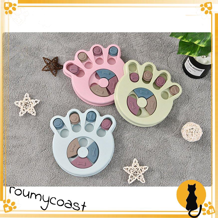 Poodle Dog Turntable Eating Puzzle Anti-cricket Food Bowl Pet Toy Slow Food  Anti-eating Slow Dog Bowl Pet Toy