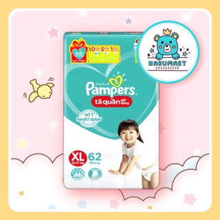 [CÓ TEM] Tã bỉm quần Pampers giữ dáng M74/L68/XL62/XXL56 có tem tích điểm