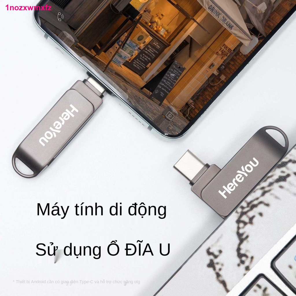 Đĩa UĐiện thoại di động Heeryou Type-c U disk Máy tính Android Chung Văn phòng sinh viên USB tốc độ cao 8g  16g 32g