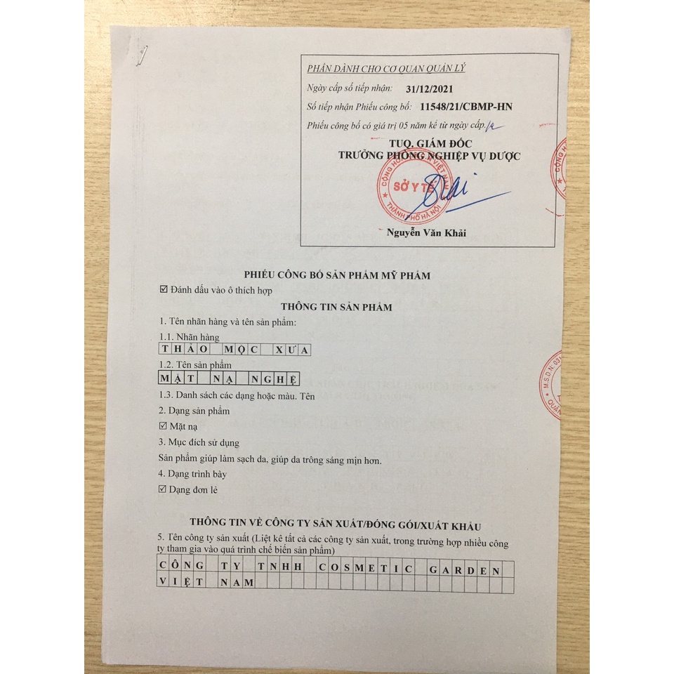 Mặt Nạ Cao Tinh Nghệ Nhân Sâm giúp mờ thâm nám và dưỡng trắng da Thảo Mộc Xưa  50gr