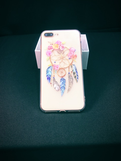 lỐP IPHONE--ỐP MỀM--IN HÌNH VÒNG dreamcatcher--(IPHONE 6/7/8/X/XS) | BigBuy360 - bigbuy360.vn