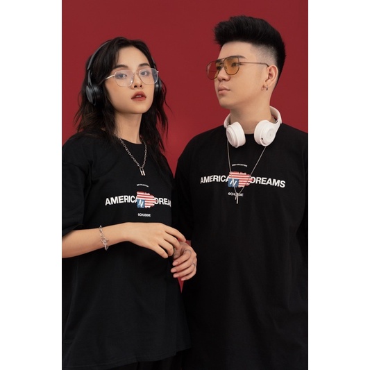 [Mã FATHANG5 giảm 10K đơn 50K] Áo phông unisex CHUBBIE American Dreams T-Shirt