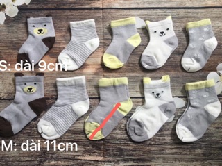 Srt 5 Đôi Tất Vớ Trẻ Em Hè Thu
