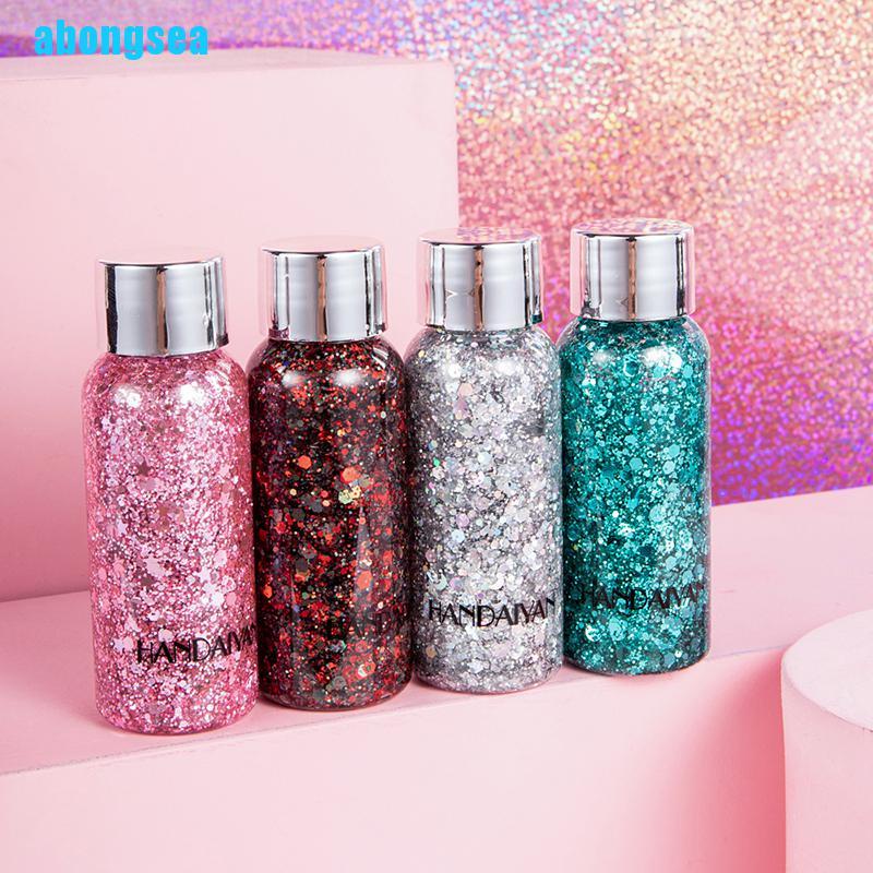 Abongsea Glitter Shiny Body Painting Eye Shadow Festival Party Cream Face Shimmer Gel