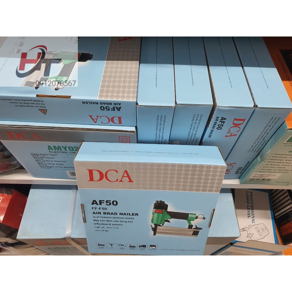 Súng Bắn Đinh Thẳng Dùng Hơi DCA  AF50 FF50 DCA AF30 Sản Phẩm Chính Hãng Bảo Hành 6 Tháng Ảnh Thật Hàng Có Sẵn
