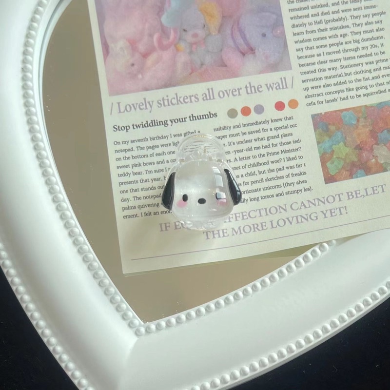 Kẹp tóc mini hình Sanrio dễ thương