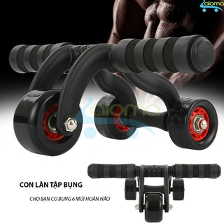 Con lăn tập cơ bụng 3 bánh tiêu mỡ Dominal Wheel