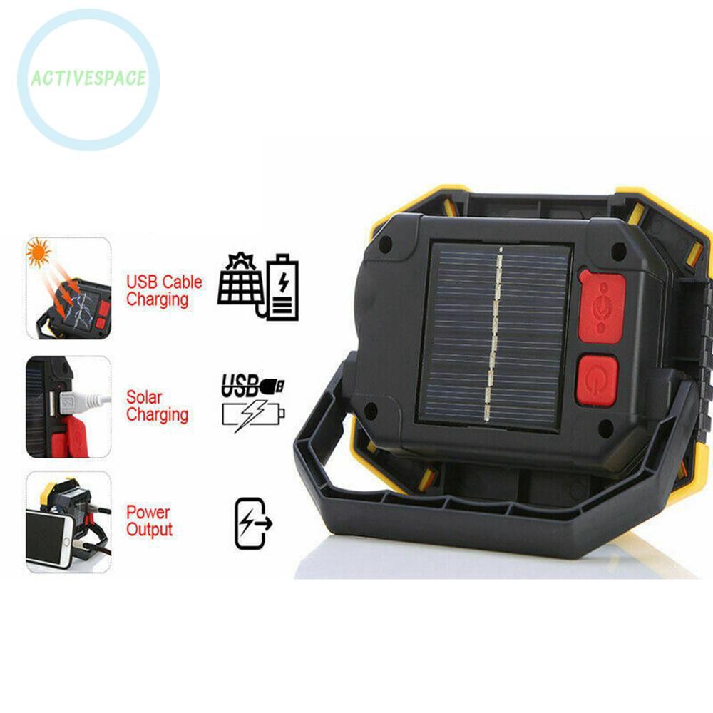 Worklight Equipment Outdoor Tool Working Lamp 2 Modes Rechargeable Flashlight Camping Spotlight Safety Floodlight