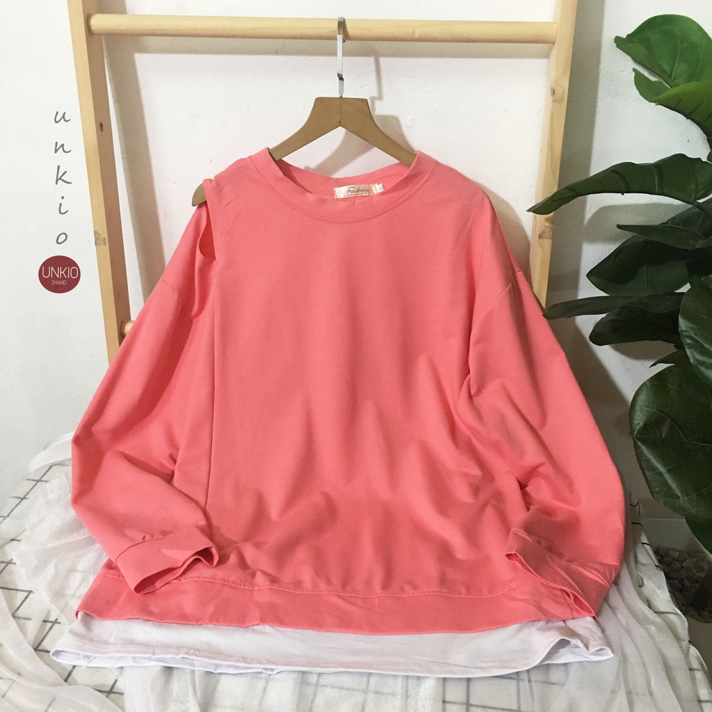 Áo nỉ hồng 2hand-A4