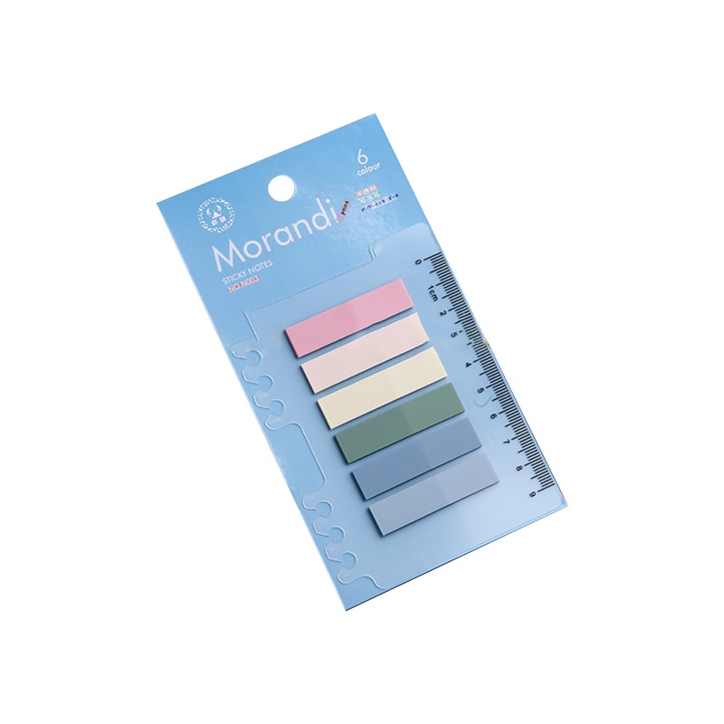 Miếng Dán Đánh Dấu Trang Sách In Chữ WMMB Dành Cho Học Sinh