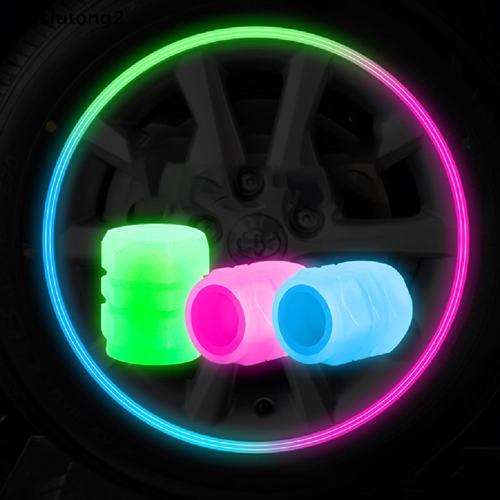 Nút Bịt Van Lốp Xe Hơi asiutong2 Dạ Quang