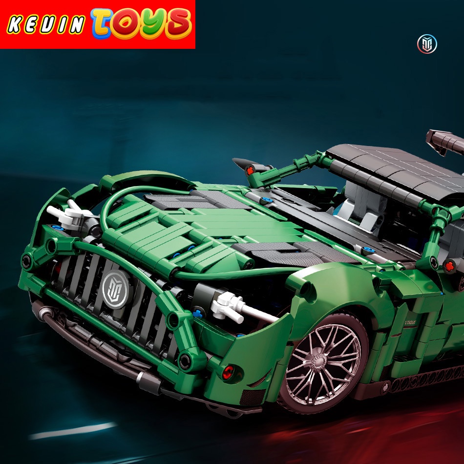 Đồ Chơi Lắp Ráp LEGO TECHNIC Xe Mô Hình Điều Khiển Từ Xa Siêu Xe Mercedes Benz AMG GTR No.88302 Với 2527 Mảnh Ghép