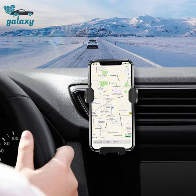 Giá Đỡ Điện Thoại Kiêm Sạc Nhanh Không Dây Gắn Lỗ Thông Gió Xe Hơi Cho galaxy S19 15w