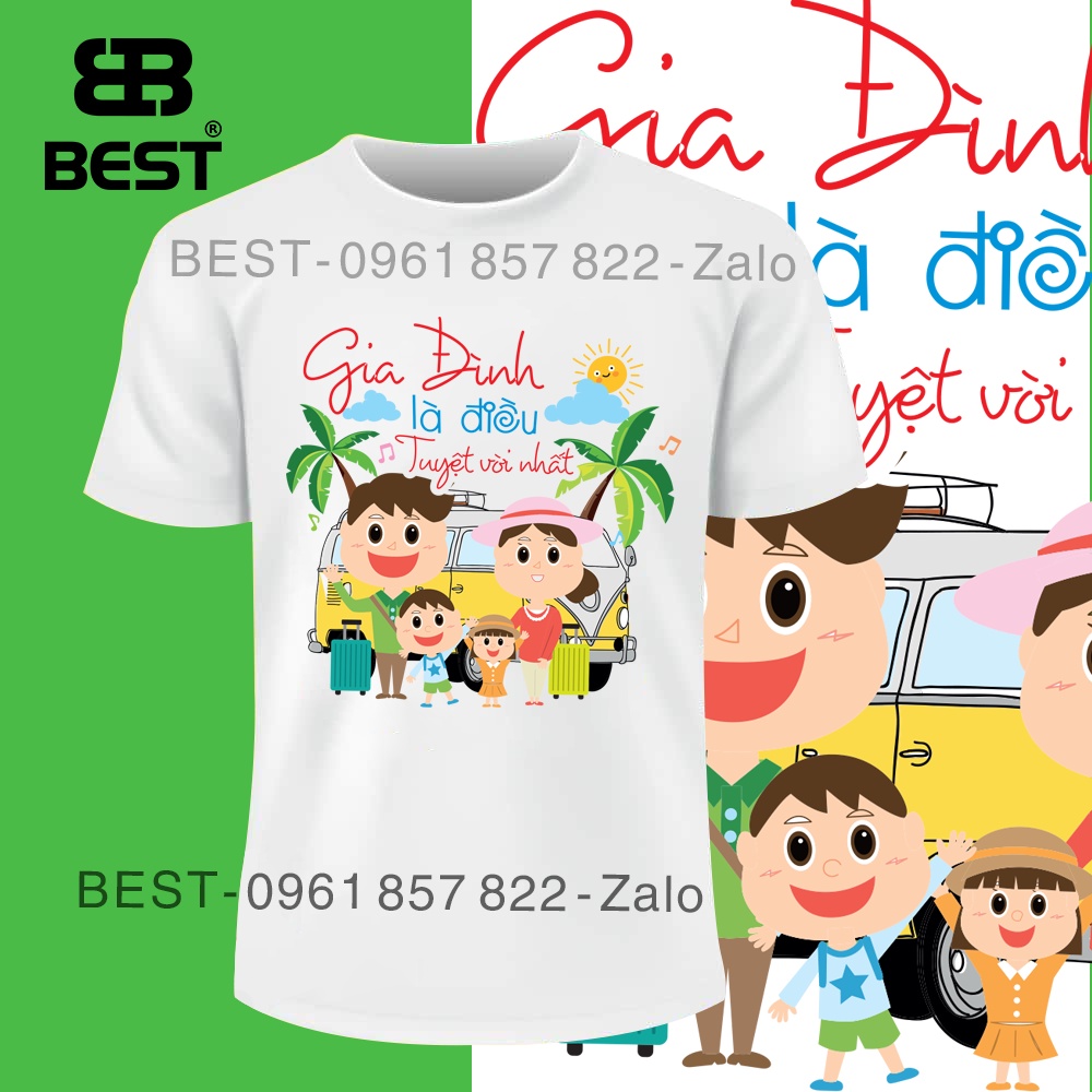 ÁO LỚP NHÓM GIA ĐÌNH RẺ ĐẸP - SHOP NHẬN IN THEO YÊU CẦU