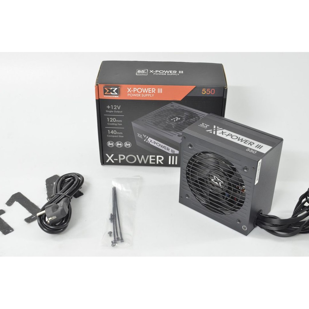 Nguồn máy tính XIGMATEK X-POWER III X-550  500w - Phiên bản mới 2020