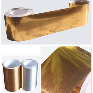 10CM X 10CM Len dán viền tường - trang trí chân tường MẶT BÓNG FBT048
