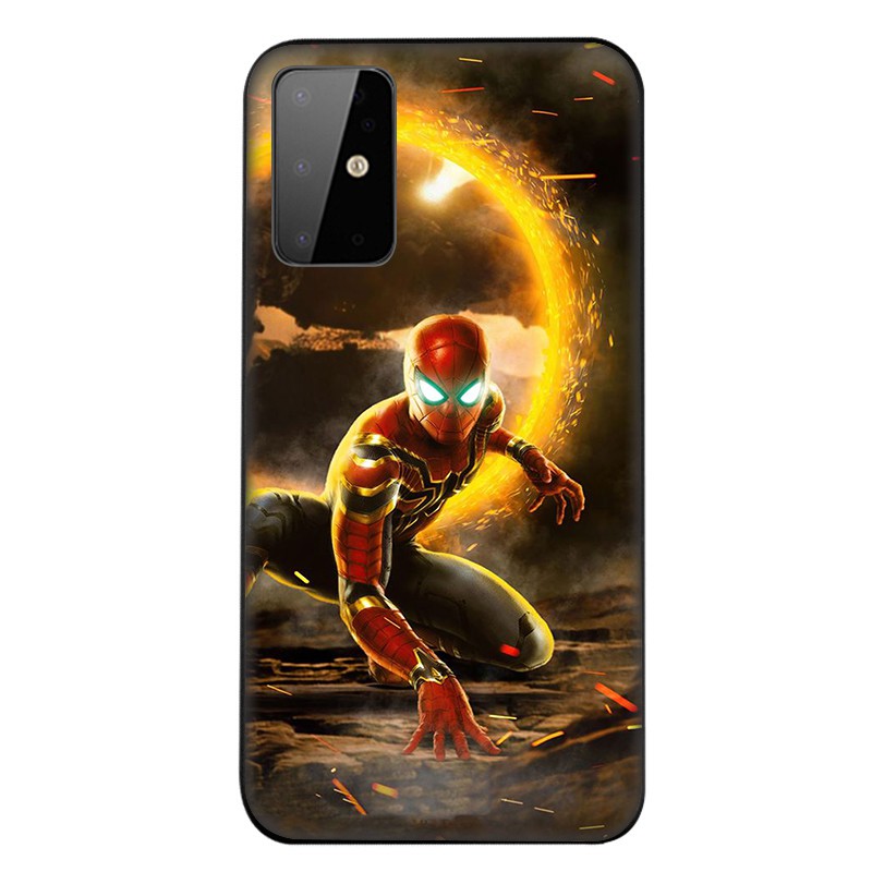 Samsung Galaxy S10 S9 S8 Plus S6 S7 Edge S10+ S9+ S8+ Casing Soft Case 83SF Spider-Man SpiderMan Marvel mobile phone case