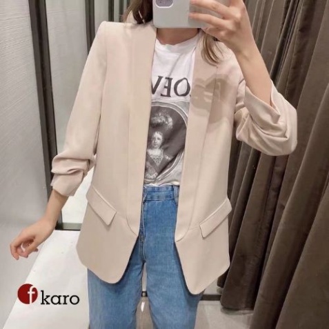 Áo vest nữ thu đông thiết kế hai lớp nhiều màu tay áo cách điệu form dáng chuẩn đường may đẹp thetrend_2021 VS4