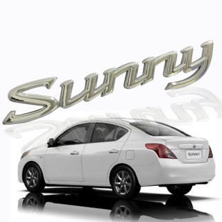 Logo Chữ Nổi Sunny Dán Trang Trí Đuôi Xe giá tốt
